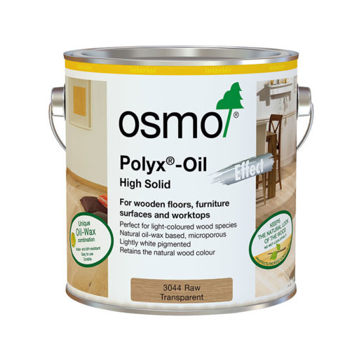 Osmo Polyx-Oil Hardwax-Oil Effect, Raw Finish, 2.5L